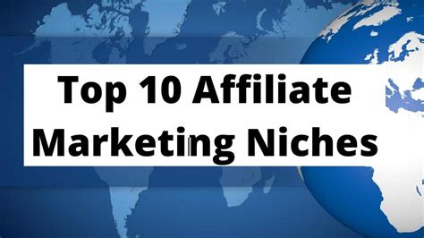 Best Affiliate Marketing Niches